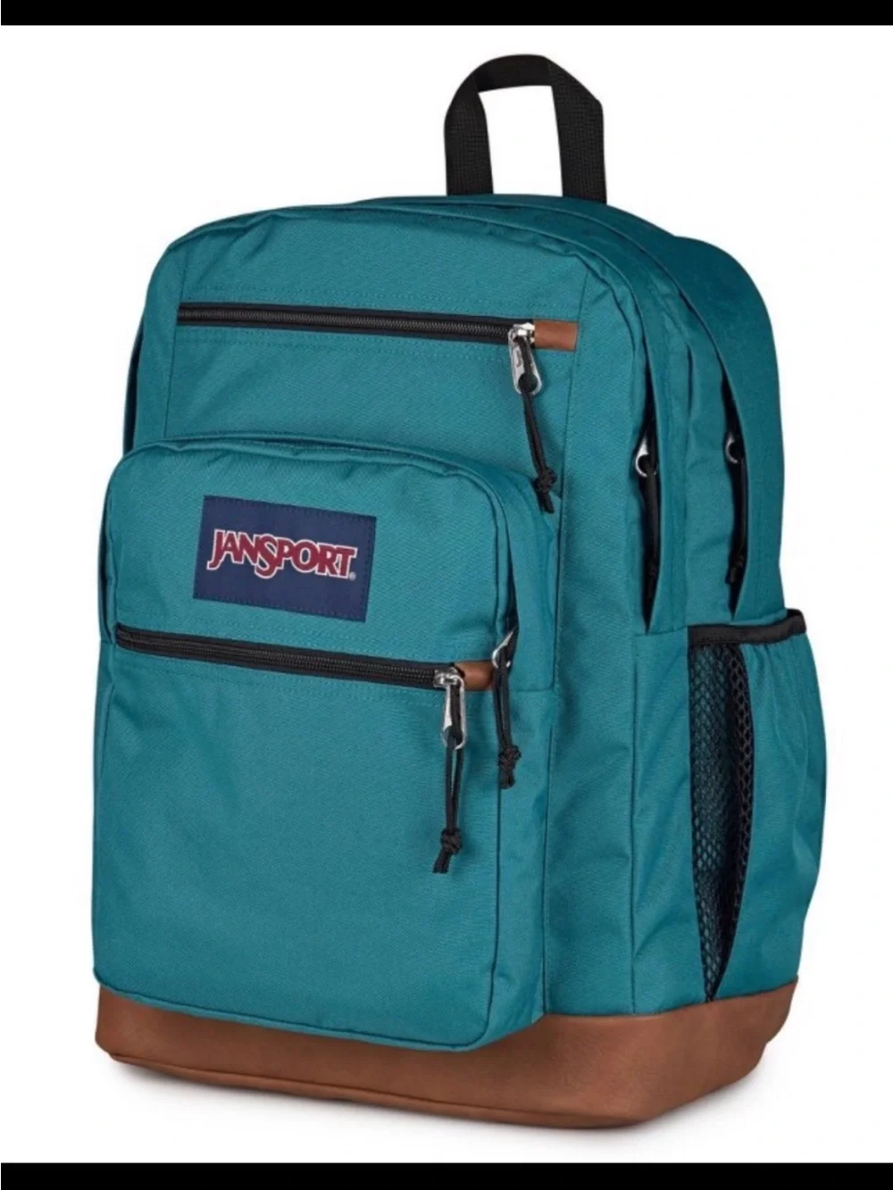 Jansport Teal Backpack with Brown Base - Men's Backpack